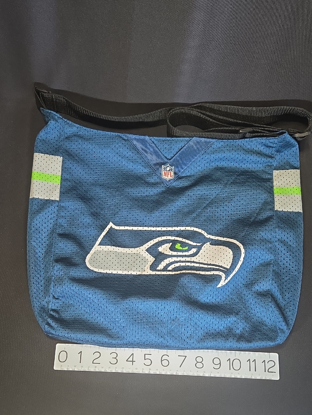 Little Earth Productions NFL Seattle Seahawks Jersey Messenger Bag